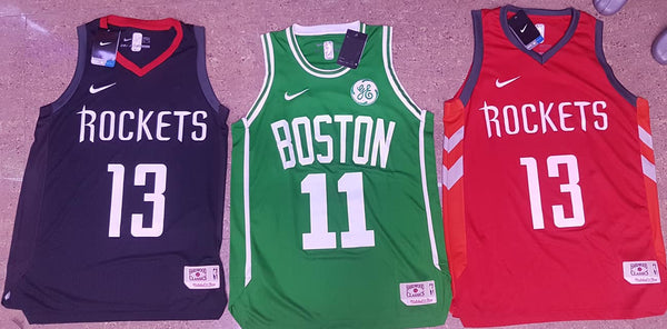MAILLOT DE BASKETBALL ROCKETS ET CELTICS BOSTON
